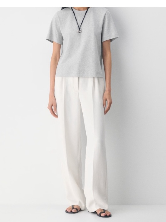 Pants - Aritzia Wilfred Effortless pants cream white 2